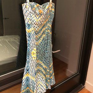 Roberto Cavalli Snakeskin Mermaid dress